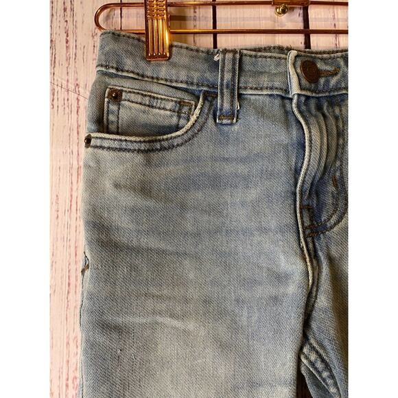 Cat & Jack Slim Super Stretch Blue Jeans Girls Sz 6 - Picture 6 of 12
